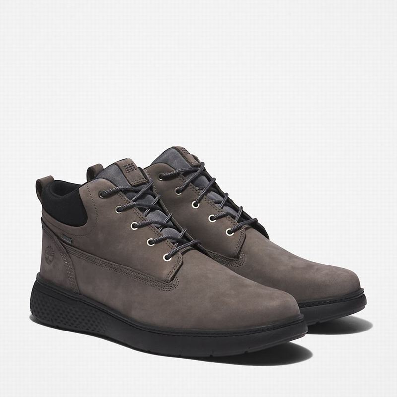 Timberland Cross Mark Gore-Tex Chukka Čizme Sive | 19876958