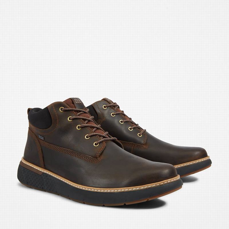 Timberland Cross Mark Gore-Tex Chukka Čizme Smeđe | 37925556
