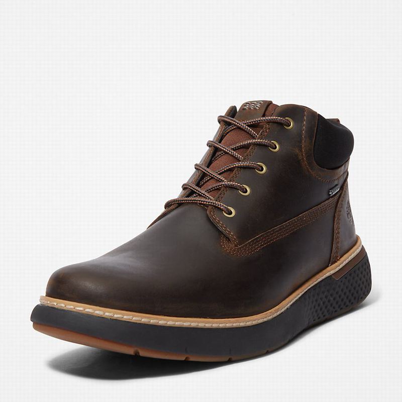 Timberland Cross Mark Gore-Tex Chukka Čizme Smeđe | 37925556