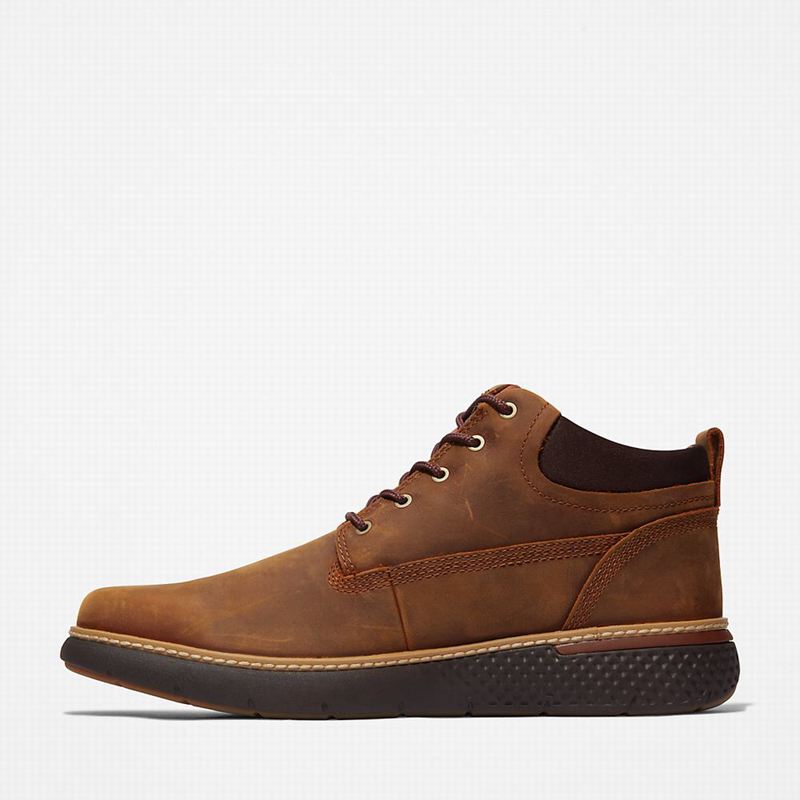 Timberland Cross Mark Gore-Tex Chukka Čizme Smeđe | 53257751