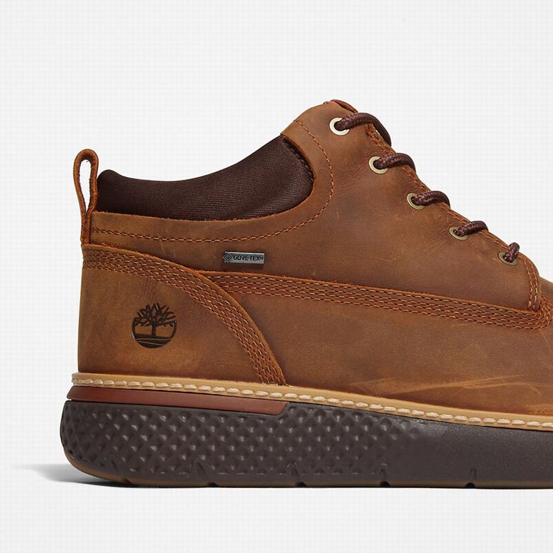 Timberland Cross Mark Gore-Tex Chukka Čizme Smeđe | 53257751