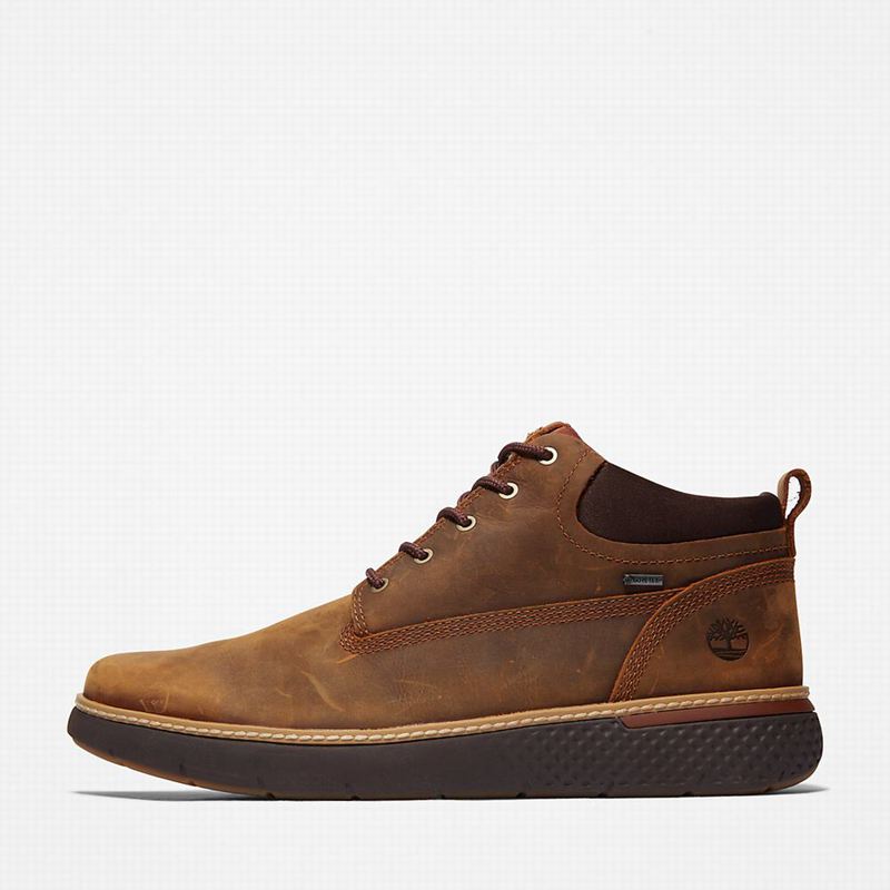 Timberland Cross Mark Gore-Tex Chukka Čizme Smeđe | 53257751