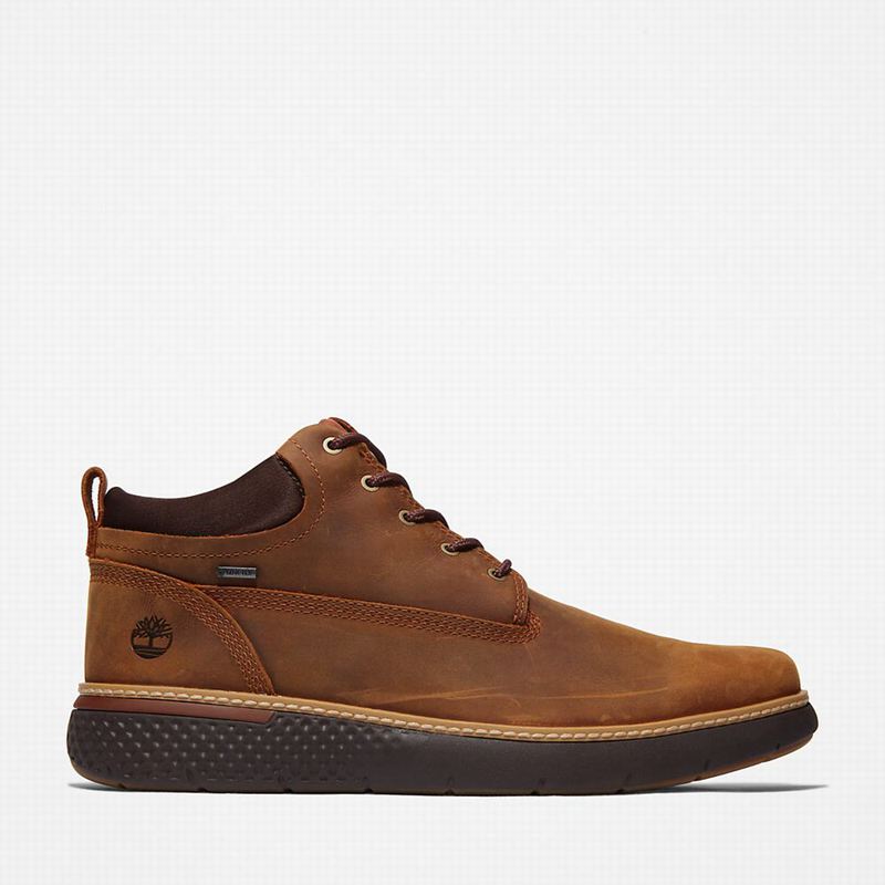 Timberland Cross Mark Gore-Tex Chukka Čizme Smeđe | 53257751