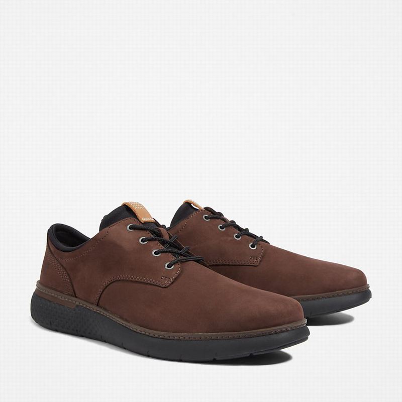 Timberland Cross Mark Oxfordice Smeđe | 74892162