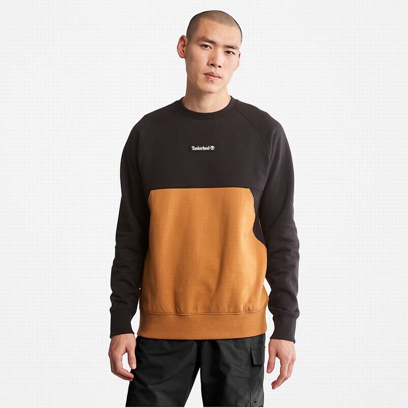 Timberland Cut-and-sew Dukserice Crne | 51328459