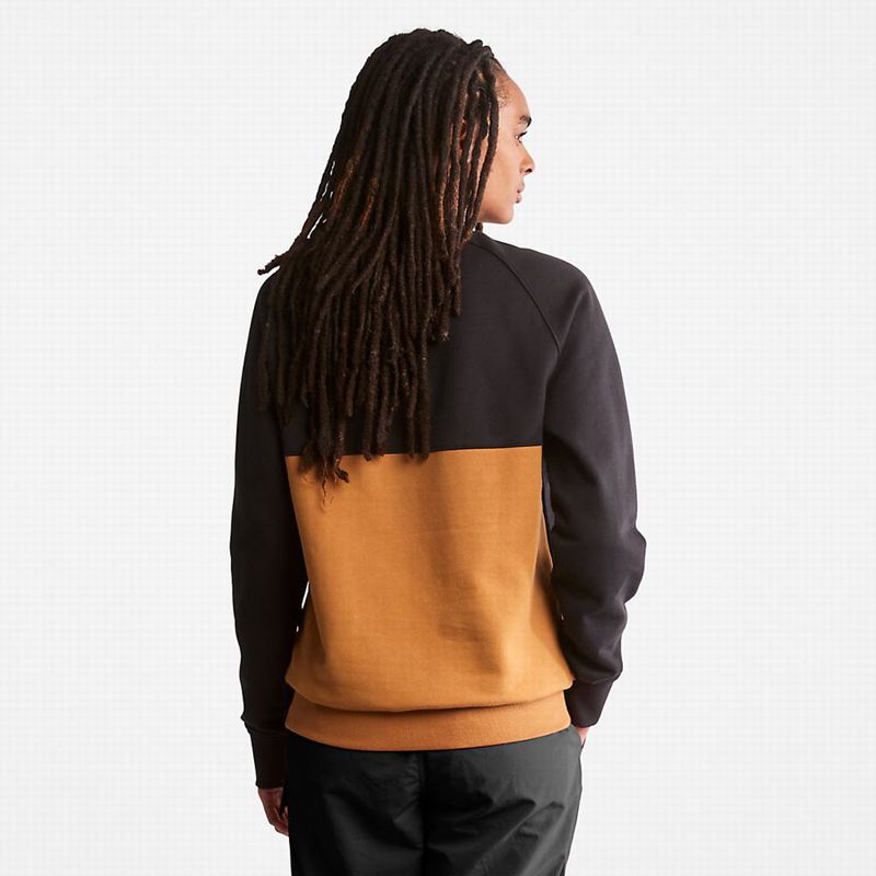 Timberland Cut-and-sew Dukserice Crne | 51328459