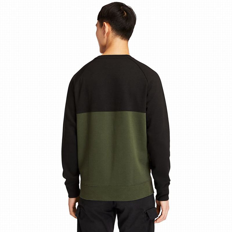 Timberland Cut-and-sew Dukserice Maslinasto Zelene | 44043209