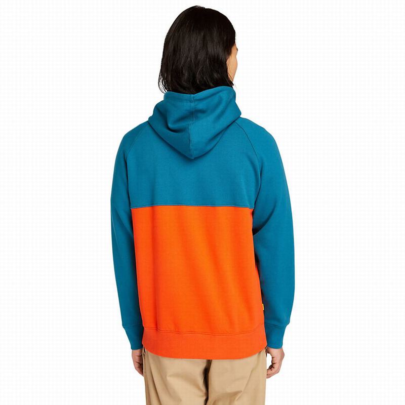 Timberland Cut-and-sew Majica S Kapuljačom Tirkizne | 39069643