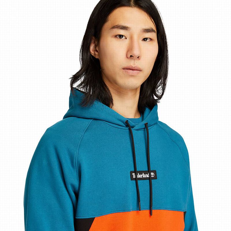 Timberland Cut-and-sew Majica S Kapuljačom Tirkizne | 39069643