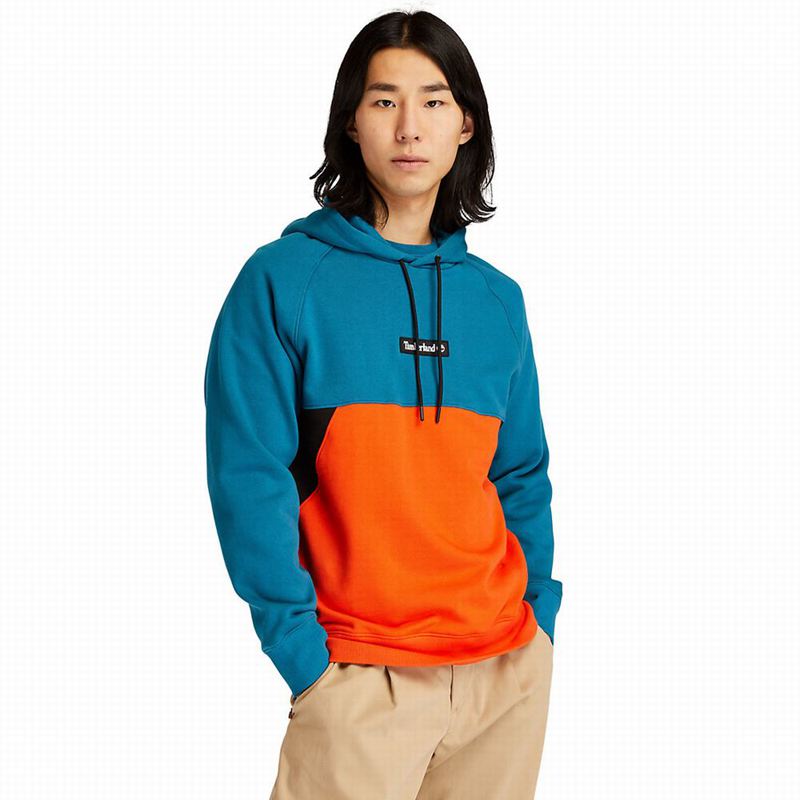 Timberland Cut-and-sew Majica S Kapuljačom Tirkizne | 39069643