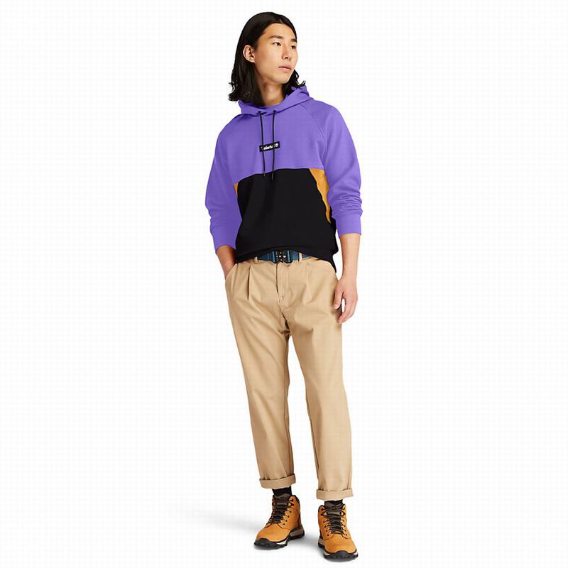 Timberland Cut-and-sew Majica S Kapuljačom Plave | 42293499