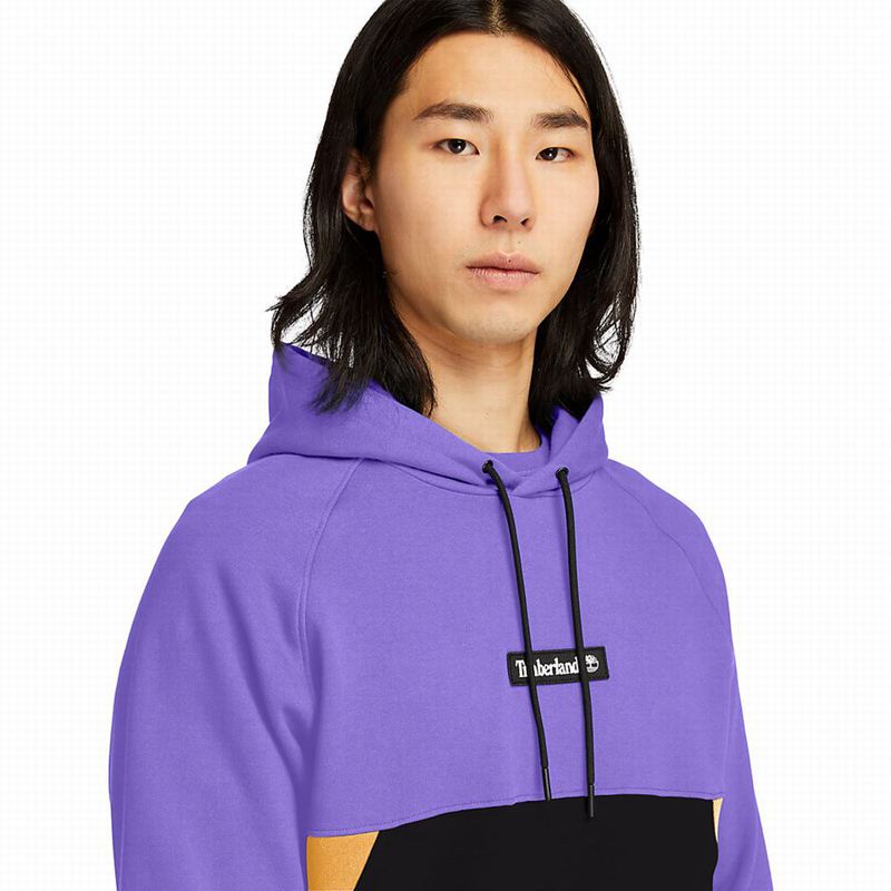 Timberland Cut-and-sew Majica S Kapuljačom Plave | 42293499