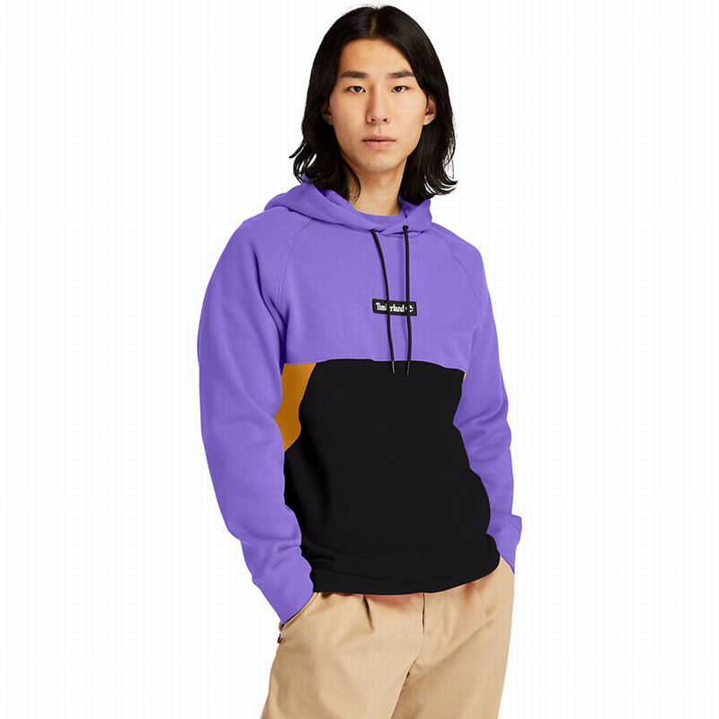 Timberland Cut-and-sew Majica S Kapuljačom Plave | 42293499