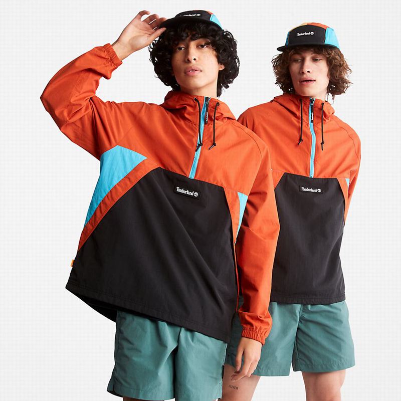 Timberland DWR Zip-Neck Vjetrovka Narančaste | 39399623