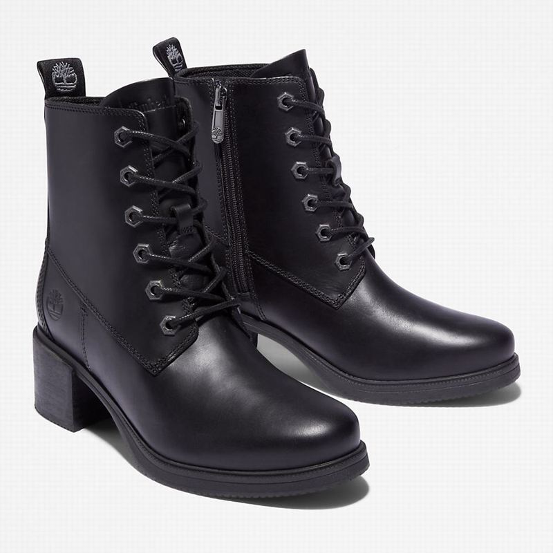 Timberland Dalston Vibe 6 Inch Čizme Crne | 94387587