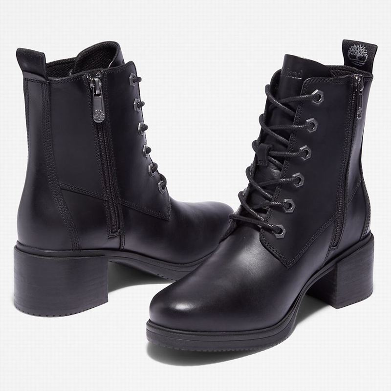 Timberland Dalston Vibe 6 Inch Čizme Crne | 94387587