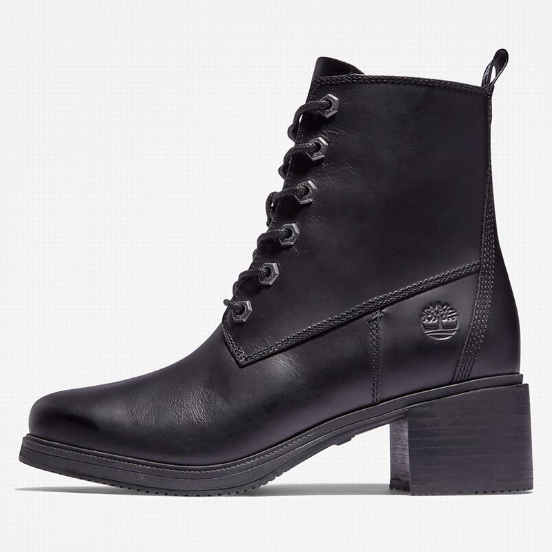 Timberland Dalston Vibe 6 Inch Čizme Crne | 94387587
