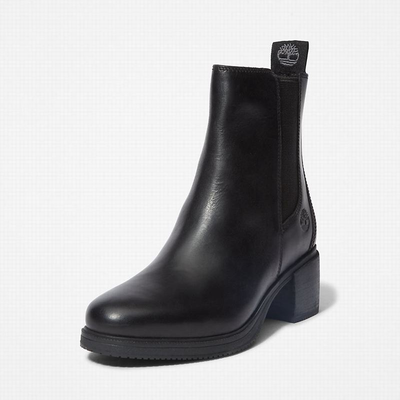 Timberland Dalston Vibe Chelsea Čizme Crne | 61901718
