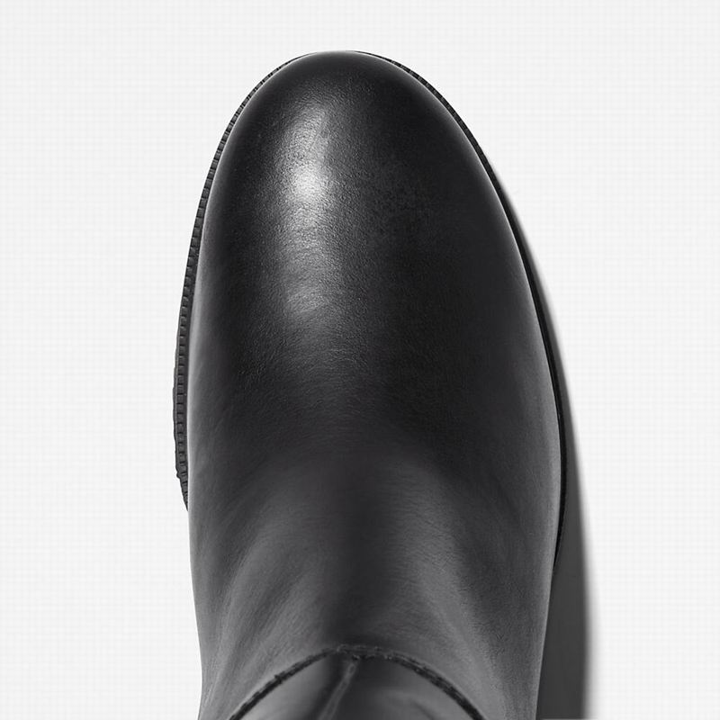 Timberland Dalston Vibe Tall Visoke Čizme Crne | 28319166