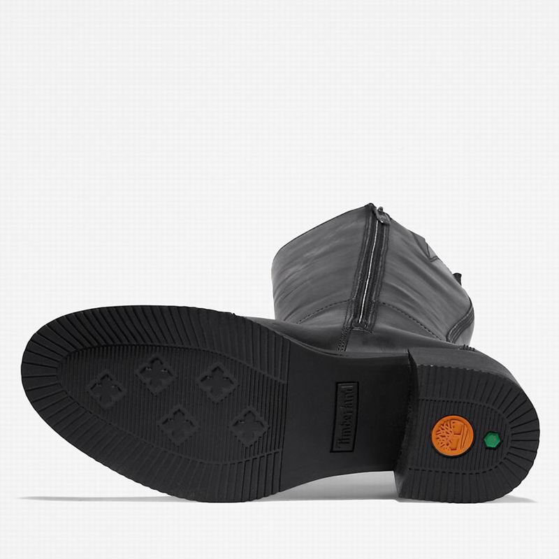 Timberland Dalston Vibe Tall Visoke Čizme Crne | 28319166