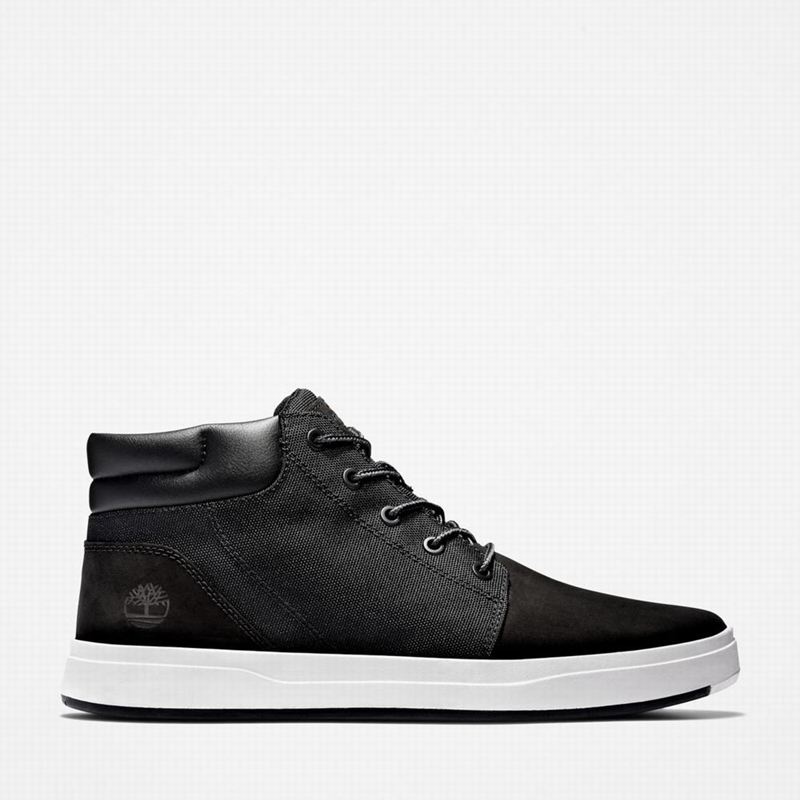 Timberland Davis Square Chukka Čizme Bijele | 75070226