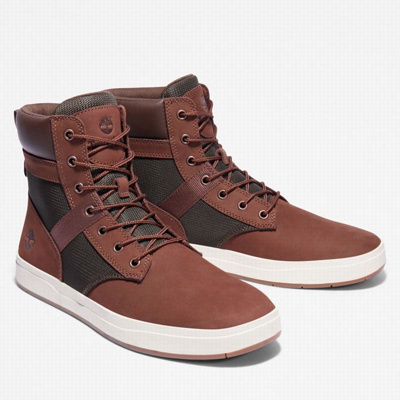 Timberland Davis Square Čizme Smeđe | 94124979