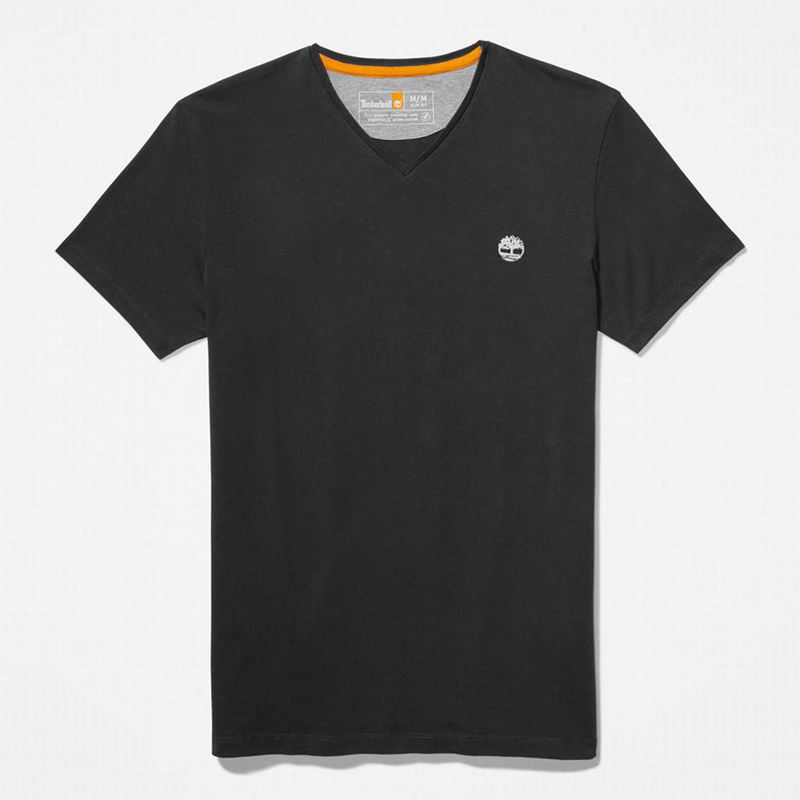Timberland Dotted Tree-logo Majice Crne | 39589655