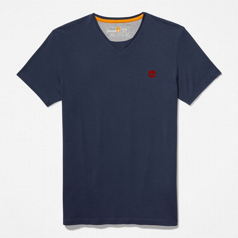 Timberland Dotted Tree-logo Majice Tamnoplave | 66369589