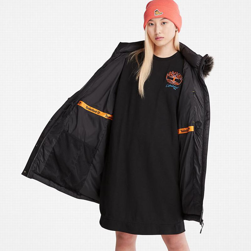 Timberland Down-Free Parka Crne | 47927804