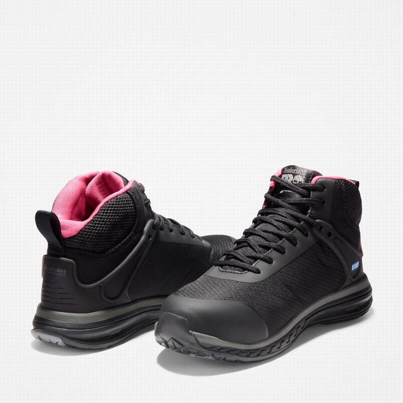 Timberland Drivetrain Composite Toe Radne Cipele Roze | 15759493