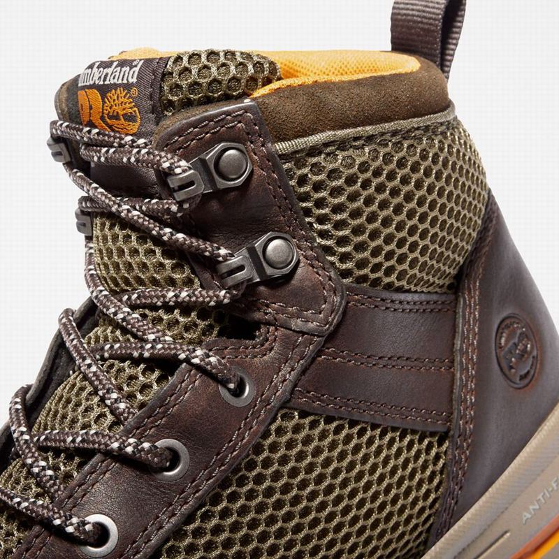 Timberland Drivetrain Composite Toe Radne Čizme Smeđe | 55861528