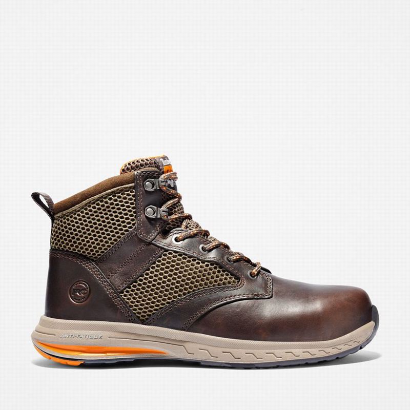 Timberland Drivetrain Composite Toe Radne Čizme Smeđe | 55861528