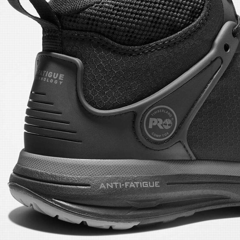 Timberland Drivetrain Composite Toe Radne Čizme Crne | 71891851
