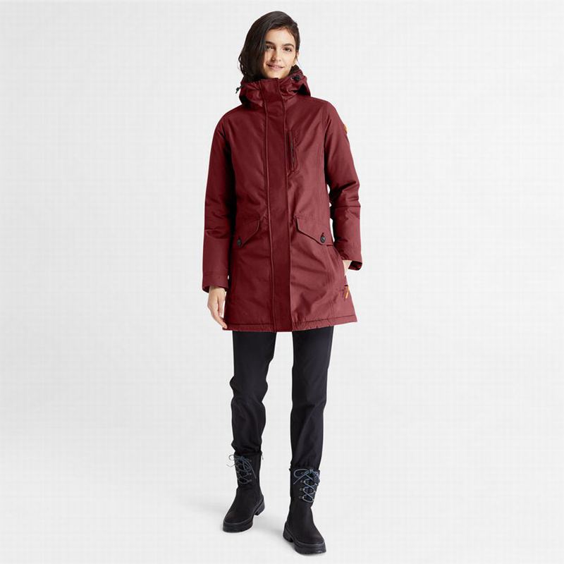 Timberland Dry Vent Waterproof Parka Bordo | 90182838