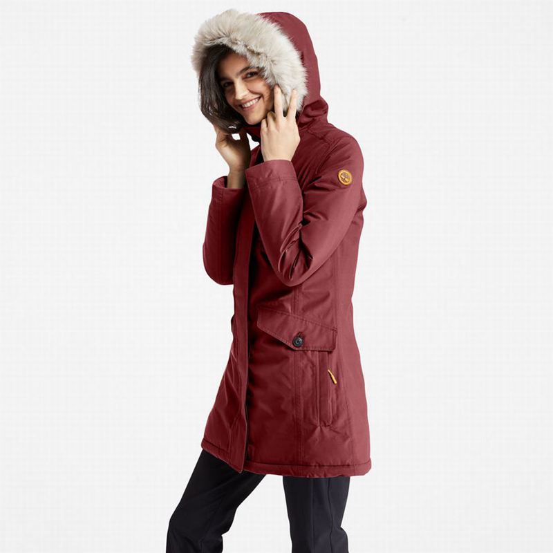 Timberland Dry Vent Waterproof Parka Bordo | 90182838