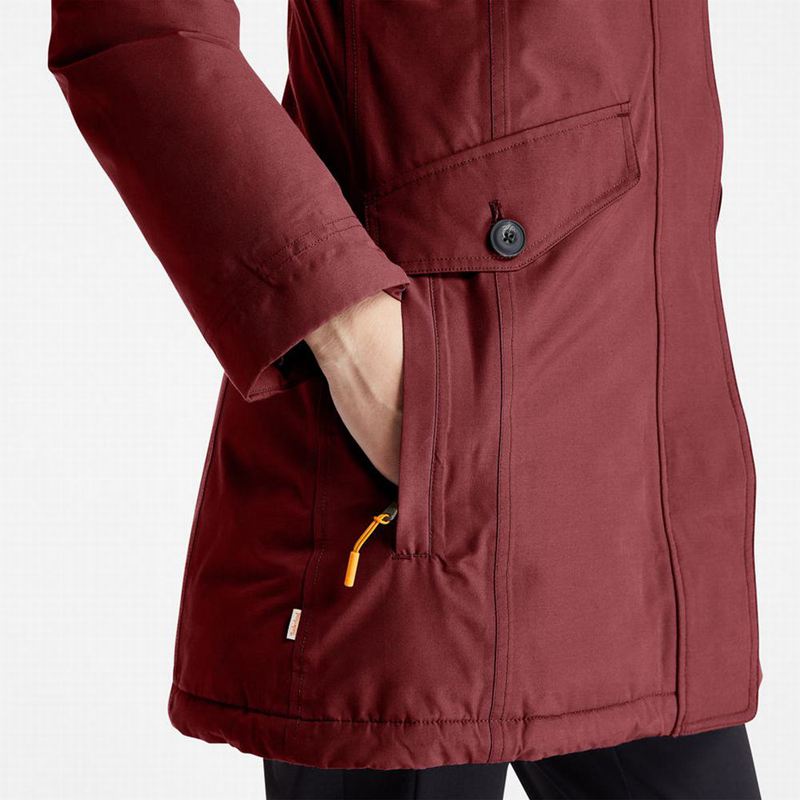 Timberland Dry Vent Waterproof Parka Bordo | 90182838