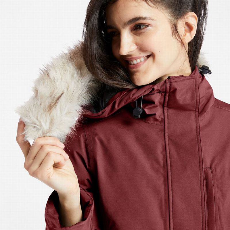 Timberland Dry Vent Waterproof Parka Bordo | 90182838