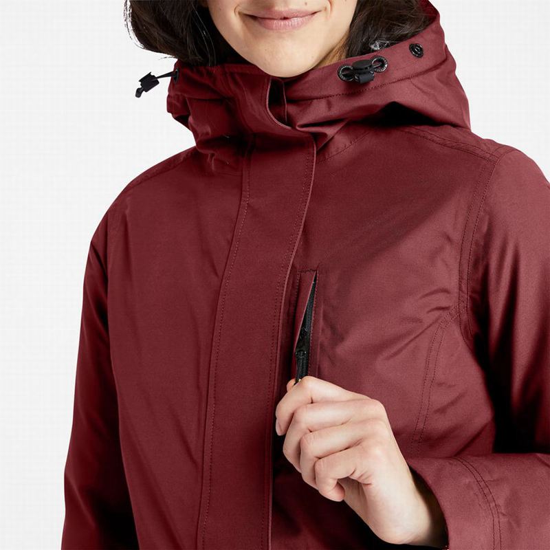 Timberland Dry Vent Waterproof Parka Bordo | 90182838