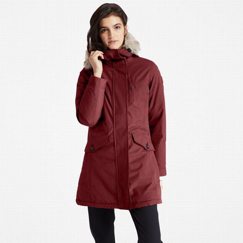 Timberland Dry Vent Waterproof Parka Bordo | 90182838