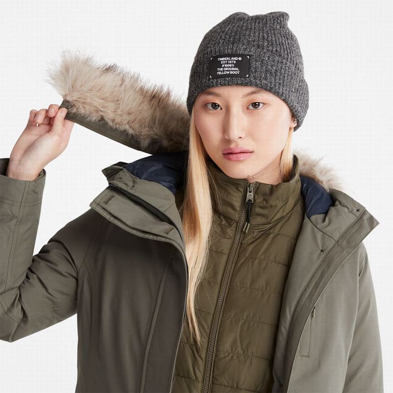 Timberland Dry Vent Waterproof Parka Sive | 69814541