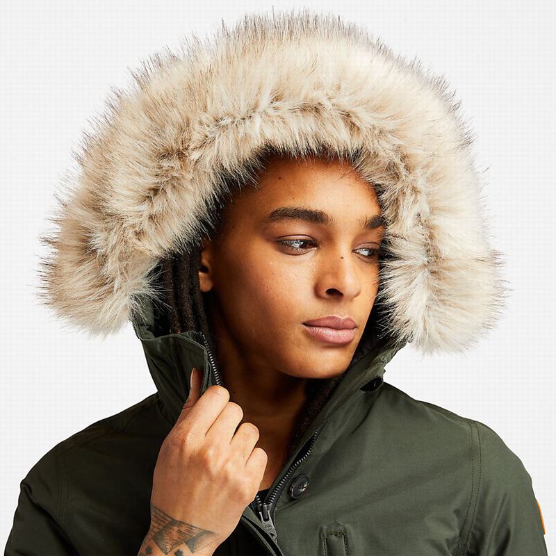Timberland Dry Vent Waterproof Parka Zelene | 59068703