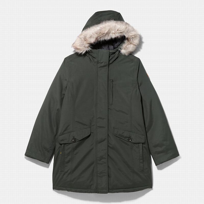 Timberland Dry Vent Waterproof Parka Zelene | 59068703