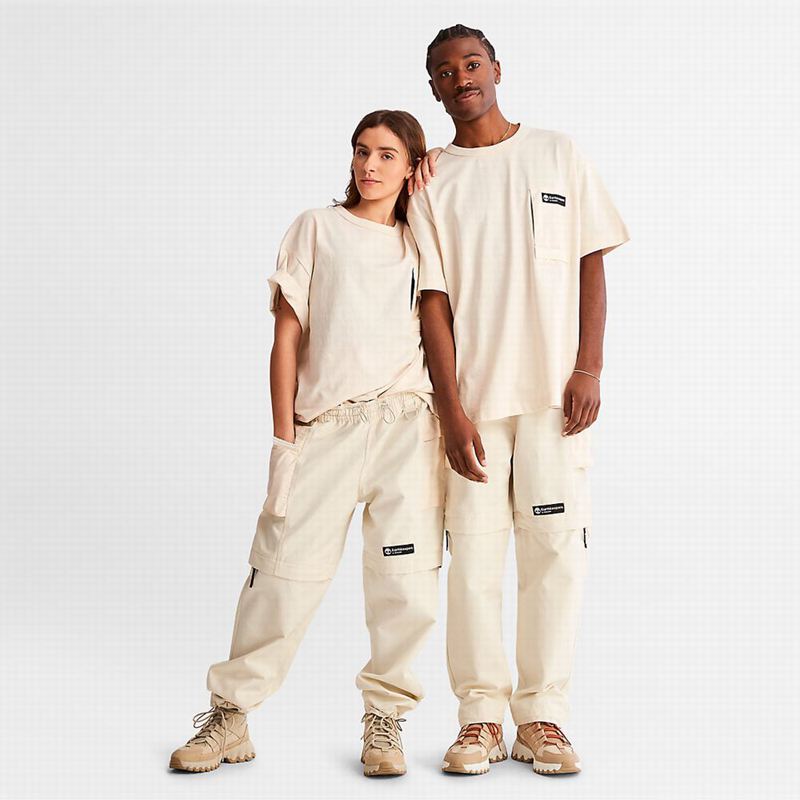 Timberland Dunstan River Crew Tee Majice Bež | 42197179