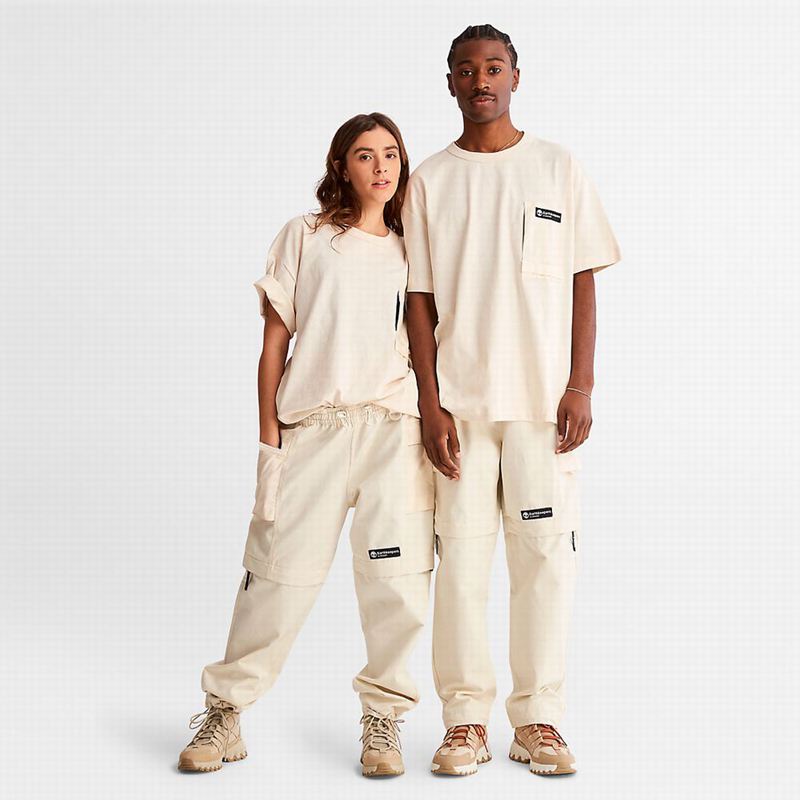 Timberland Dunstan River Crew Tee Majice Bež | 42197179