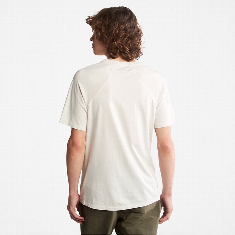 Timberland Dunstan River Crew Tee Majice Bijele | 53704051