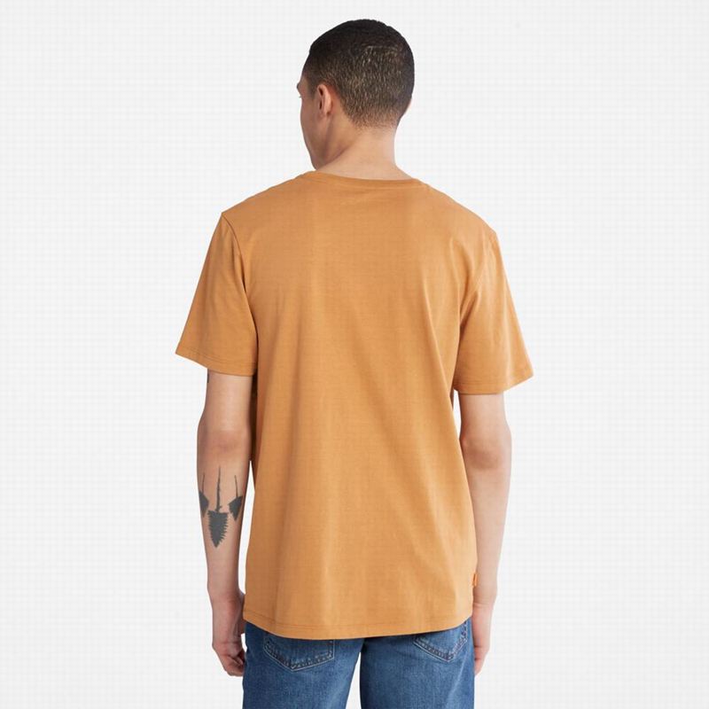 Timberland Dunstan River Crew Tee Majice Smeđe | 58492075