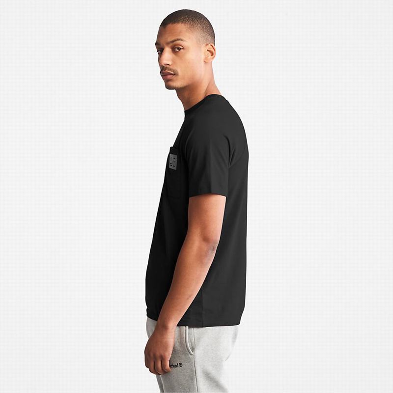 Timberland Dunstan River Crew Tee Majice Crne | 85060674