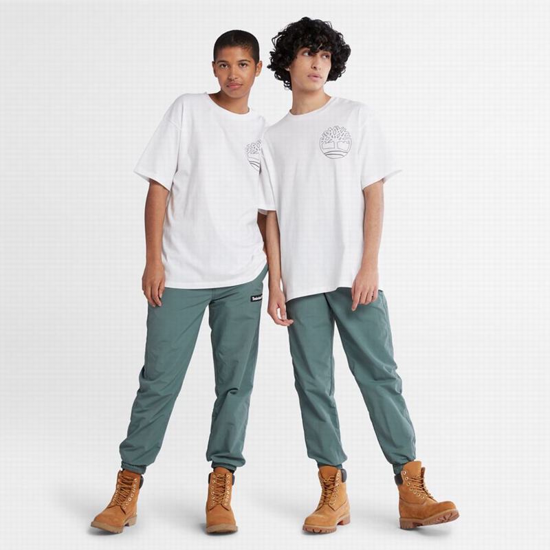Timberland Dunstan River Crewneck Majice Bijele | 43574460