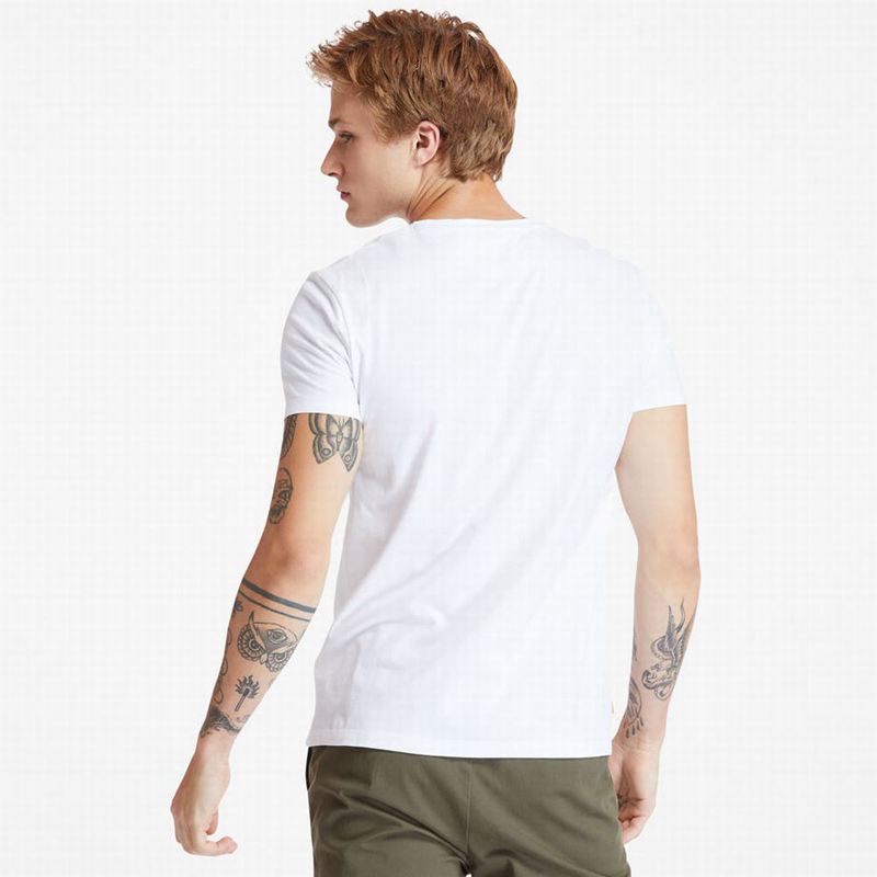 Timberland Dunstan River Majice Bijele | 55835525