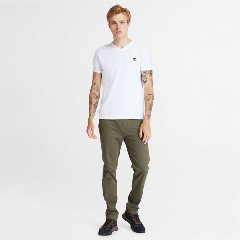 Timberland Dunstan River Majice Bijele | 55835525
